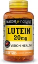 MASON NATURAL LuteinビタミンE - 健康な視野および目の機能、サポート目の健康、30 Softgelsの20のmg