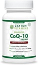 ZaytunのハラールCoQ10は、1日あたりの吸収性、サポート心の健康サポートおよびエネルギー生産、米国でなされる60の小型Softgels - ハラールのビタミンを吸収します