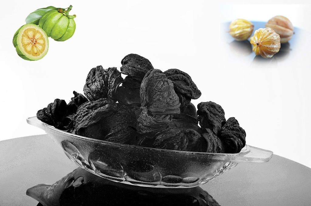 Yuktha 緑 Malabar Tamarind Bark カット 乾燥ハーブ Garcinia Cambogia 100Gm