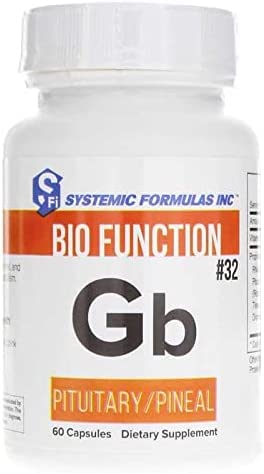 全身の方式#32生物機能GbのPituitary/Pineal 60のカプセル。 メンタルクラリティとフォーカスと通常のサーカディアンリズムをサポート。