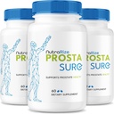 NutraRize (3 パック) Prostasure カプセル - 前立腺ヒースのための公式 Prosta Sure Pills, より制御のためのすべての自然なサポート フォーミュラ & 全体ウェルビーイング, パスタレビュー (180 カプセル)