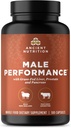 Ancient Nutrition Organ Supplements for Men, Grass-Fed and Wild Organ Complex Capsules, Liver, Prostate, Pancreas Supports Male Performance, Healthy Aging, 180 Ct