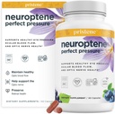 視線ビタミンBilberry Saffron Niacinamide CoQ10 for Optic Nerve Support - 健康な眼圧とレチナル血流を支えるBilberry Supplement - Neuroptene® (60カプセル)