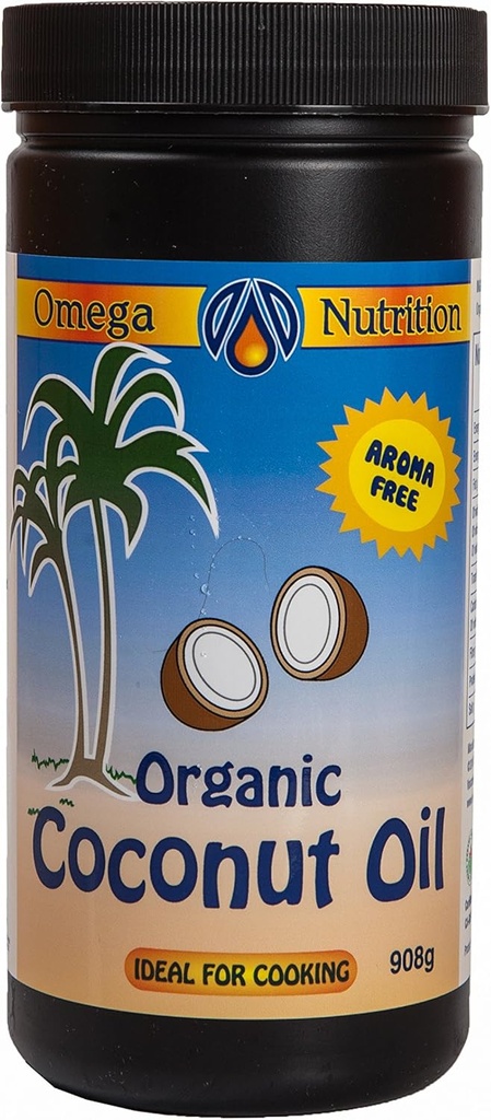 Omega Nutrition Coconut Oil, 32-Ounce