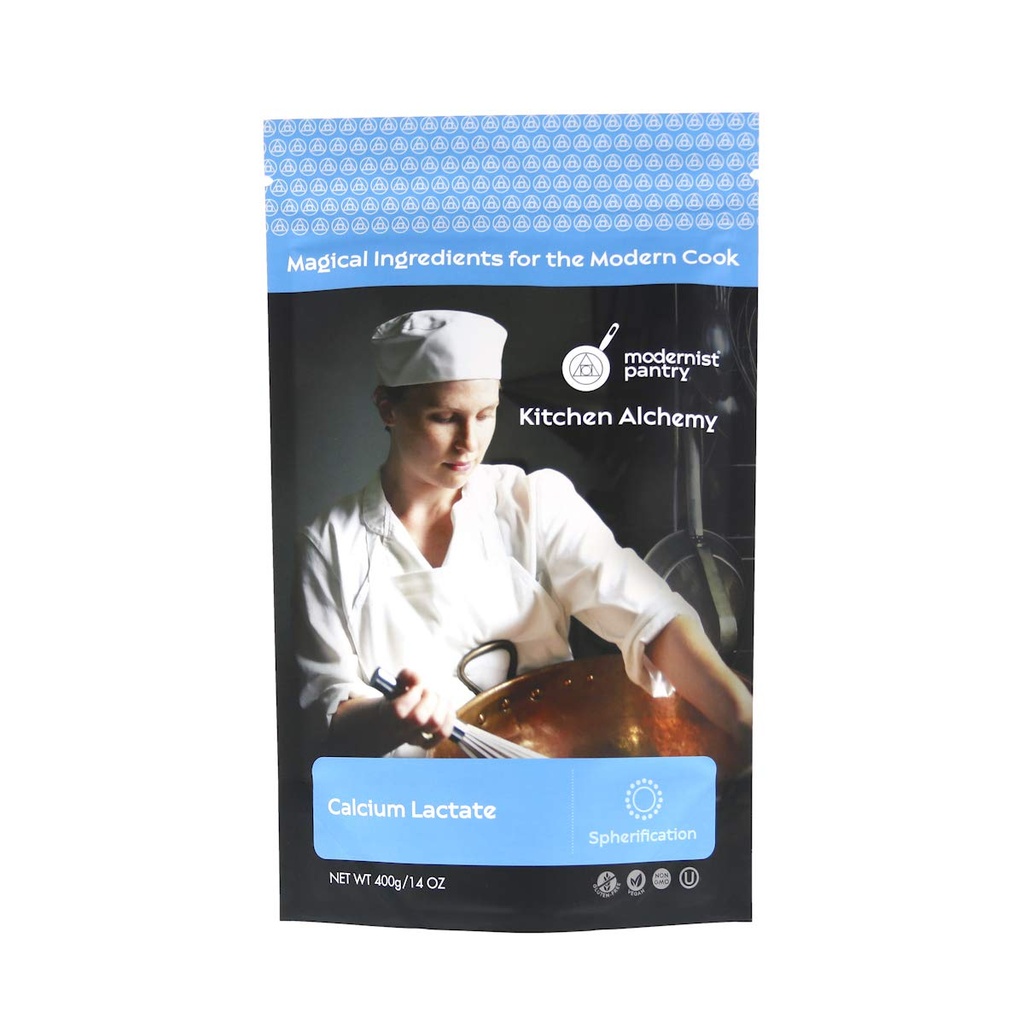 純粋なカルシウムLactate ⊘非GMOビーガンOUコーシャ認定 - 400g/14oz