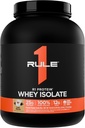 ルール1 R1タンパク質 Whey Isolate - ワークアウトの回復(5ポンド*、カフェモチャ)のための分離された及び加水分解された源からの25g蛋白質及び6g BCAAと排他的に