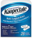 KaopectateのMulti-Symptomの反Diarrheal&のUpsetのStomachのReliever、28のカプレット、白