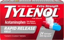 Tylenolの余分強さの急速な解放のゲルキャップ- 24のctのパック2