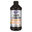 NOWの食糧スポーツの栄養物、L-Carnitineの液体1000のmg、高吸収性、Citrus、16-Ounce