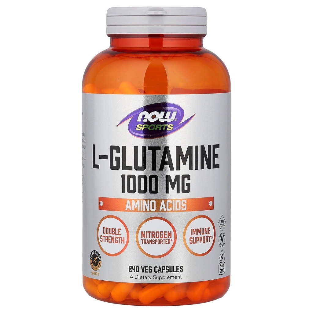 今食糧Lグルタミン1000のmg - 240のカプセル