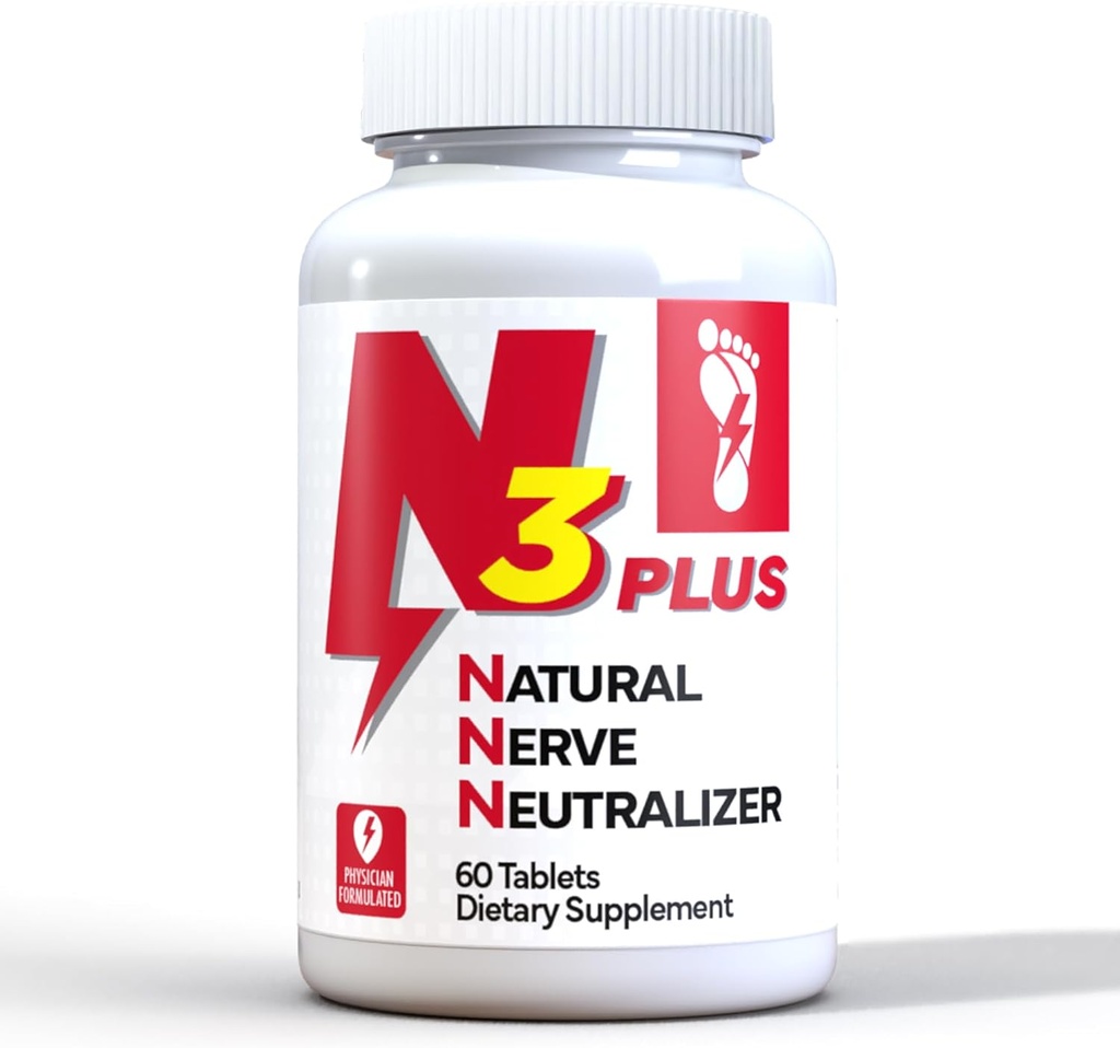 N3自然なNerve Neutralizerのプラス-ビタミンD3、B1、B6及びB12の生命のDHA、アルファLipoicの酸、アセチルLカルニチン及びターメリック-Nerve修理及び再生の方式(タブレット)