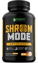 有機マッシュルーム サプリメント 10-in-1, Reishi, Lions Mane, Cordyceps, Chaga, Turkey Tail, Natural Immune & C認知健康ブースト, 60 Veggie Capsule