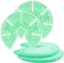 ホット/コールド ブラスト ゲル ビーズ アイスパック breast Cooling/Heat Pads Rescue for Breastfeeding, 看護痛み, 乳房炎, 囲炉, 腫れ, プラグド パック | Boost Milk Let-Down & Production,2 Pack (グリーン)