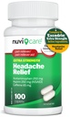 アセトアミノフェン250mg、アスピリン(NSAID)250mg、カフェイン65mg - マイナーエース&痛みの一時的な救済 - エキセンドレン余分な強度の痛みリレバー(100カプレット)と比較して