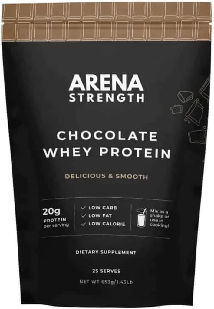 Arena Strength Chocolate Whey Protein Powder