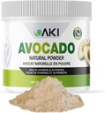 AKI Avocadoスーパーフードパウダー(6oz / 170g) - 栄養素、ビタミン、オメガ3&抗酸化剤の豊富 - スムージー、ヨーグルト、またはミルクセークポジクルの理想的な - ビーガン&非GMO