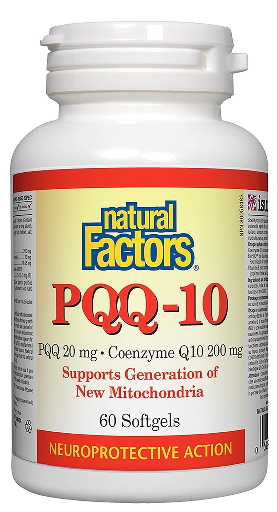 自然な要因、PQQ-10、エネルギーおよび健康な老化、食事療法の補足、30のsoftgels (30サービング)を支えて下さい