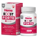Hemeboostのフォルテ34.8のmg (696のmg Hemeの鉄) I 30のタブレットIの高い効力の自然な鉄の補足Iの吸囚性及びStomach Iの鉄の丸薬の大人の及び妊娠の使用のために安全