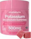 KINDNATURE の高カリウムの補足のガミー 500mg - 大人及び子供のためのChewable - 純粋なカリウムの炭酸塩の鉱物の補足 - 完全菜食主義者の、グルテンフリー、非GMO - 60 のガミー(30 日の供給)