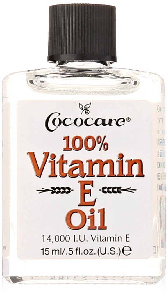 COCOCARE 100%のビタミンEオイル、14000 I.U.、0.5 Fl Oz -皮の保湿剤及び酸化防止の保護