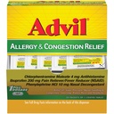 Advilのアレルギーおよび輻輳の救助のタブレット、痛みのReliever、イブプロフェン、Phenylephrine HClおよびChlorpheniramineの男性用4のmg - 50の上塗を施してあるタブレットが付いているレバーの減力剤そしてアレルギーの救助