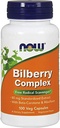 Now Foods Bilberry Comp 80Mg, 100 Count