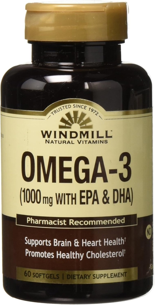 Omega 3 SFGL 1000MG WMILL サイズ: 60