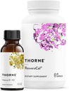 THORNE - Cellular Support Bundle - Vitamin D + K2 Liquid and ResveraCel - Support Healthy Bones, Muscles, and Aging
