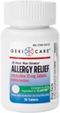 GeriCare Loratadine 10mg Non-Drowsy 24Hourアレルギー救済、Antihistamineアレルギー/SinusサポートはRanny Nose、Sneezing、Itchy、30カウント、1パックのためのタブレットを錠剤にします。