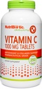 NutriBiotic - ビタミンC 1000 Mg、250カウント錠 | エッセンシャル免疫&抗酸化コラーゲンサポートサプリメント | 医薬品グレードL-アスコルビン酸 | ビーガン、非GMO&グルテンフリー