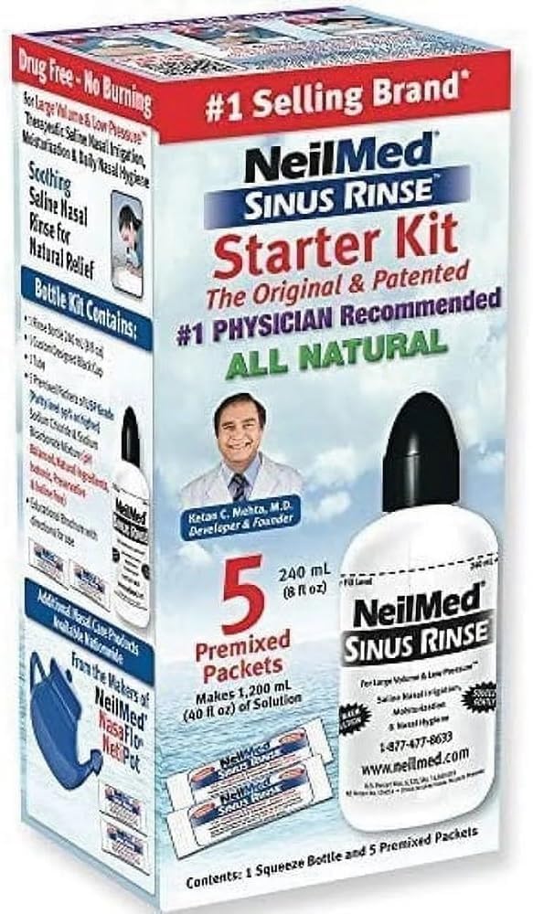 Neilmed Sinus Rinse Starter Kit (Pack of 2)