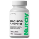 Nurayアルファリポ酸300mg - 健康な老化のための酸化防止サプリメント、サポートエネルギー生産、適切な神経機能、代謝 - 60のベジタリアンカプセル、グルテンフリーの食事療法の補足