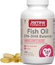 Jarrow フォーミュラ EPA DHA バランス, 1,200 mg Omega-3 心臓血管サポートのための脂肪酸, 240 ソフトゲル, 120 日の供給