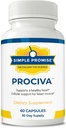 シンプルな約束Prociva - 葉酸、ビタミンD&マグネシウム - ハーブ血圧サポートと男性と女性のための健康な心臓メンテナンス - 60カプセル