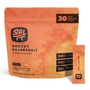 SALTT の電解物の粉によって味付けられる飲み物の組合せ- Groovy Grapefruit - 30 の水分補給のパケット-マグネシウム、カリウム、ナトリウム、跡の鉱物-ゼロ砂糖及びグルテンフリー-旅行本質