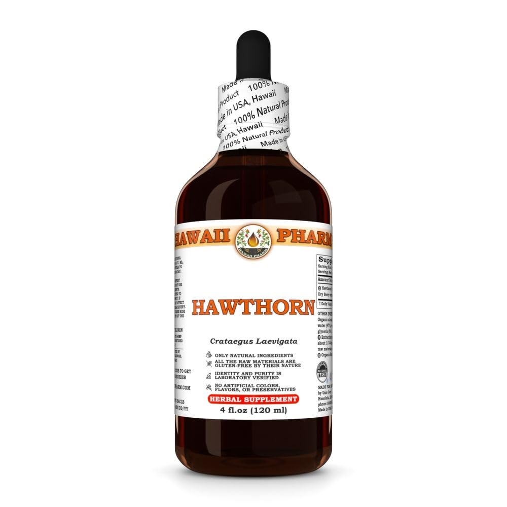 Hawthorn エキス、心の健康のためのチンキ、サポート 循環、Lipid バランス、酸化防止の豊富な、Boosts の免除の強さ- 4 の fl.oz を促進します