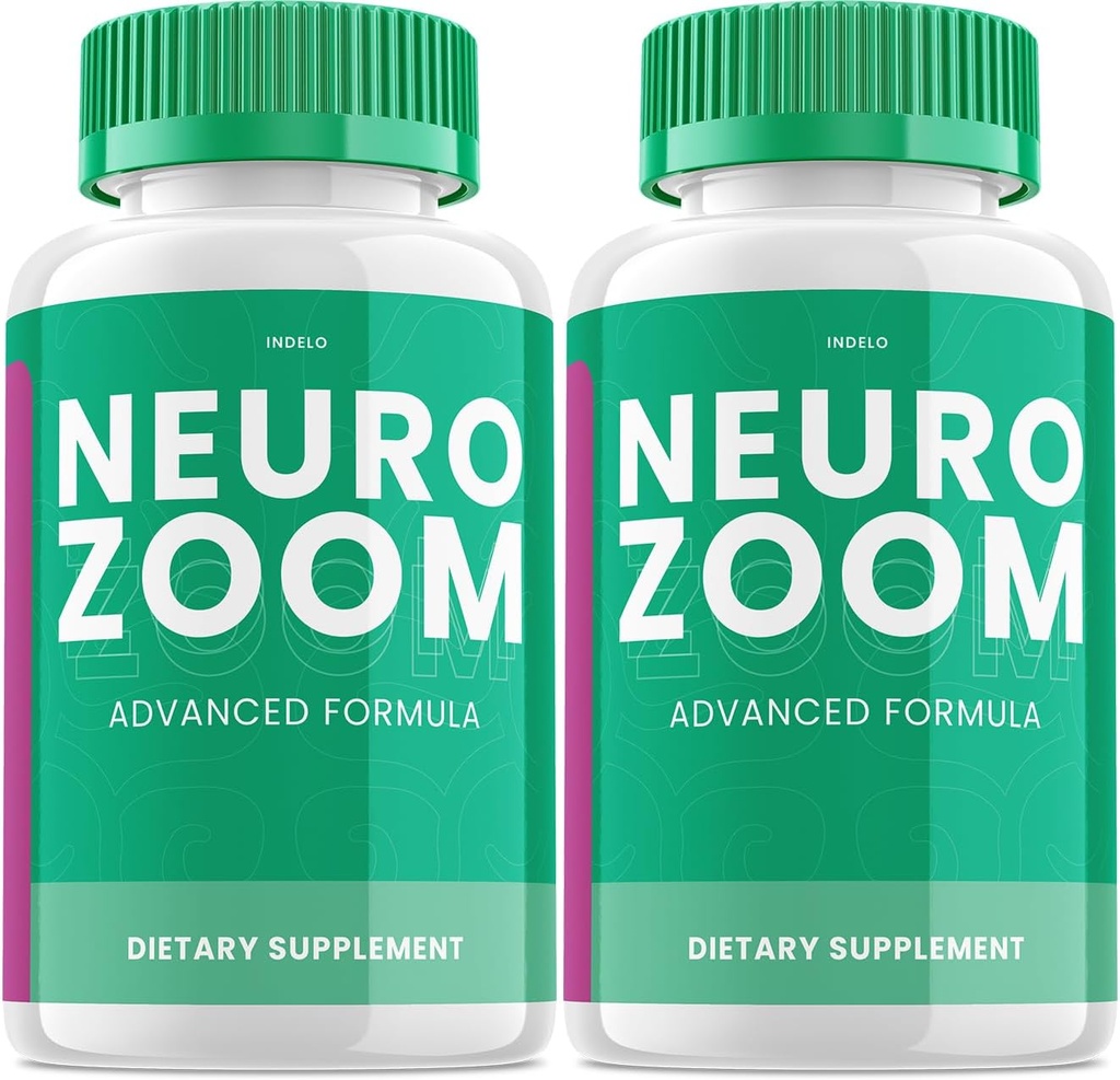 (2パック) Neuro Zoom Brain Boostサプリメント、Neuro Zoomアドバンストメモリサポートフォーミュラ、Neuro Zoom Pills Nootropicは、脳フォグ、Neuro Zoomからブーストメモリ、NeuroZoomのレビュー(120カプセル)を減らす