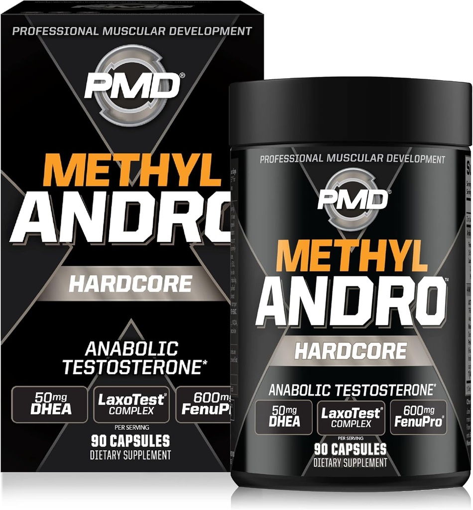 DHEA の PMD のスポーツのメチルの Andro は細い筋肉成長のためのテストステロンを増幅し、強さの利益重量挙げおよびワークアウトの性能概要の補足 (90 の菜食主義者のカプセル)