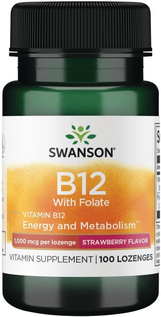 スワンソンビタミンB-12ロゼンジ1000 mcg 100ロゼンジ