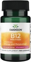 スワンソンビタミンB-12ロゼンジ1000 mcg 100ロゼンジ