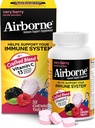 AirborneのビタミンC 1000mg (サービングごとの)非常に果実のChewableのタブレット(箱の32の計算)、ビタミンA C E、亜鉛、Selenium、Echinacea及びジンジャー、酸化防止剤が付いているグルテンフリーの免疫サポート補足、