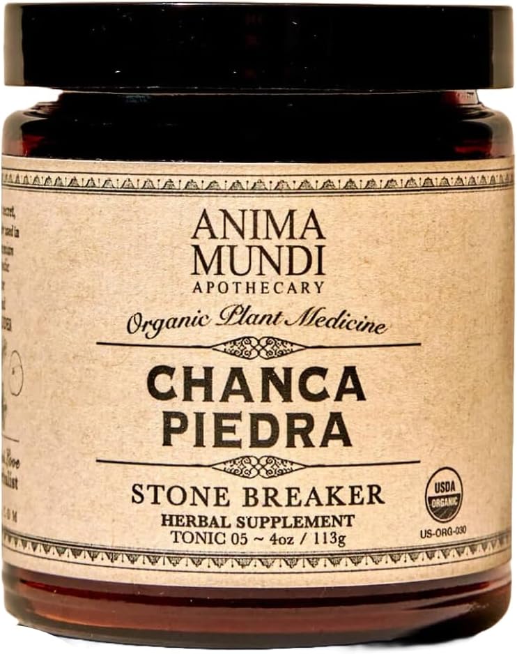 Anima Mundi Apothecary 石のブレーカ Chanca Piedra の粉のための茶-Wildcrafted Chanca Piedra のエキス-肝臓、Galbladder 及び腎臓の清潔になるサポート (4oz/114g)