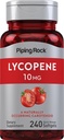 ピッピングロックリコピン10mg | 240 Softgels | 非GMO、グルテンフリーサプリメント