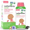 6ヶ月以上の赤ちゃんとトドル(4 Fl Oz)のための健康食品有機便秘サポート  USDA認定&無害の便秘救済*ディスペンサーと無有害乳剤