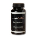 FEMMEPHARMA Mia Vitaホットフラッシュは、夜間の汗のためのMenopause非GMOナチュラルホルモン規制のためのサプリメントブラックコホッシュ&ドンキア60カプセル(30日の供給)