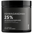Toniiq Ashwagandha – 40:1 濃縮エキス – 25% アダノリド – インドで収穫ワイルド – ブラックペッパーで高バイオ利用できる – サードパーティーテスト – 120 カプセル - 1,300 mg/サービング
