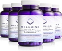 Relumins 1650mgのHyaluronic酸、アルファLipoicの酸、ローズのHIPS、ビタミンE及びRiboflavinの酸化防止サポート、米国でなされる皮の水和及び健康– 90のカプセルx 5のびん