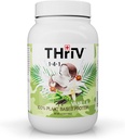 Thriv THriV栄養 - 有機植物ベースのタンパク質粉末、チョコレートまたはバニラ、ビーガン、グルテンフリー、非GMO、乳製品無料、(2.5lb / 1、140g)パウダー(バニラ)