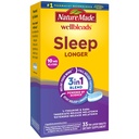 Nature Made Wellblends Sleep Longer、Melatonin 10mg、L theanine 100mg、およびGABA 100mgの睡眠の補足、35の三層のタブレット
