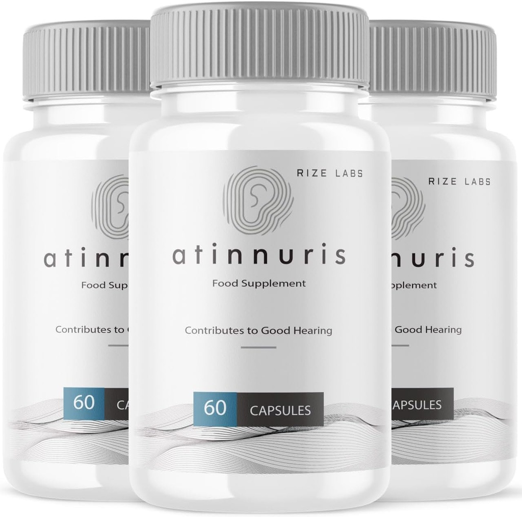 ラボアテヌリスカプセル、アテヌリスサプリメント、アテヌリスをトウモロコシイヤーナエルブ、アテヌリスを健康的補聴器(180カプセル)をサポート